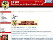 Tablet Screenshot of mvherbornseelbach.de